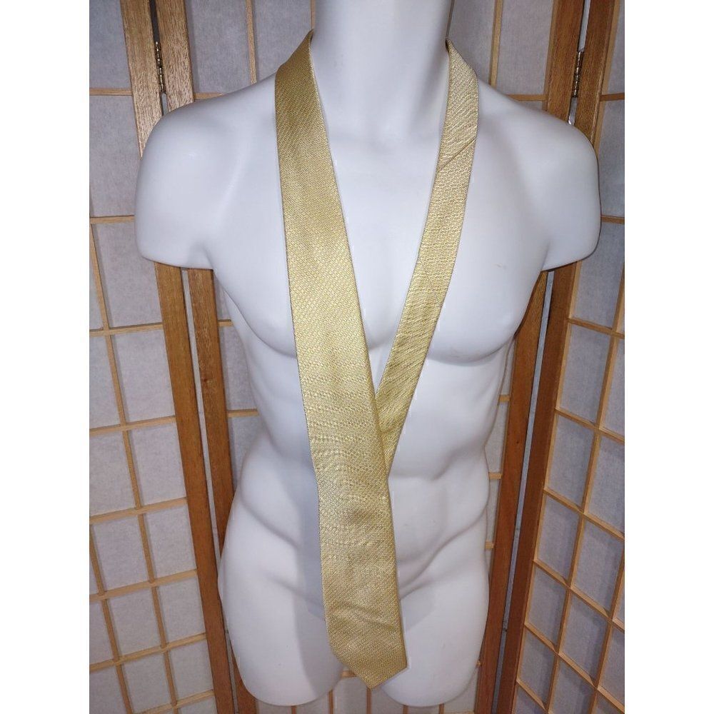 Nautica Silk Sz OS Geometric Diamond Pattern Necktie